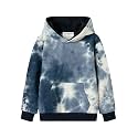 Mud Kingdom Little Girls Boys Hooded Sweatshirt Jersey Cotton Pullover Fashion Spring Fall