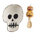 Mud Pie Shaped Candy Bowl Set, Skull