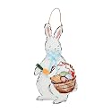 Mud Pie Tin Bunny Door Hanger; 26" x 14 1/2"