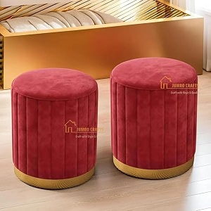 Mudda Pouf Round Sitting Foot Stool for