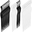 Mudder 21 Pcs Eyebrow Razor Face Trimmer Cover,White,Black