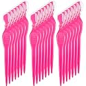 Mudder 21 Pcs Eyebrow Razor Face Trimmer Cover,Rose Red