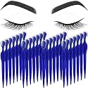 Mudder 28 Pcs Eyebrow Razors Facial Shaver Trimmer,Royal Blue