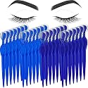 Mudder 28 Pcs Eyebrow Razors Facial Shaver Trimmer,Blue,Royal Blue