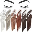 Mudder 28 Pcs Eyebrow Razors Facial Shaver Trimmer,Multicolor