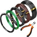 Mudder 5 Roll Bonsai Training Wire Aluminum 1/1.5/2/4/6mm Classic