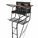 Muddy Outdoor Hunting Climbing Ladder, Tree Stand with Flex-Tek Seat and Steel Frame