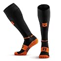 MudGear Graduated Compression Socks, Durable, Sweat-Resistant OCR Performance Socks with Cushioned Footbed, Made in USA