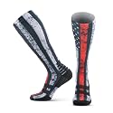 MudGear Graduated Compression Socks, Durable, Sweat-Resistant OCR Performance Socks with Cushioned Footbed, Made in USA