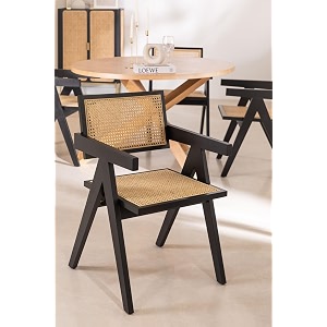 the muebles sheesham indian wood chair for living room  wooden dining chair  home dining room furniture black finish 51d x 52w x 79h centimeters