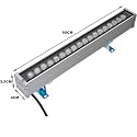 Mufasa 18 Watts Wall Washer Linear Laser LED Outdoor Adjustable Light IP54 Waterproof 50CM (Driver in -Built, Warm White)