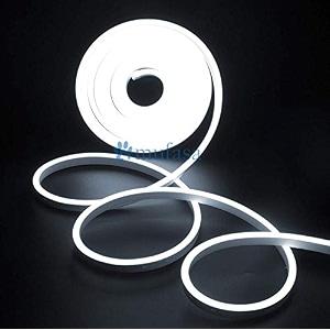 mufasa led strip lights led neon light rope outdoor flexible light with dc 12v adapter164 ft5m 2835 600 leds silicone light for home indoors outdoors decor diy 5 meter amber