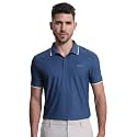 MUFTI Black Solid Polo T Shirt