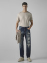 MUFTI Loose Fit Men Blue Jeans
