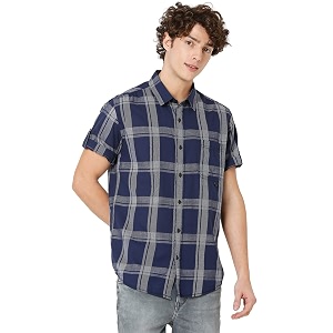 MUFTI Mens Slim Shirt