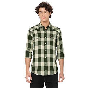 MUFTI Mens Slim Shirt