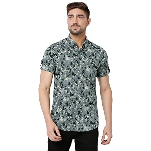 MUFTI Mens Slim Shirt