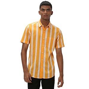 MUFTI Mens Slim Shirt