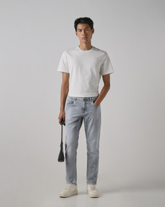 MUFTI Men Straight Fit Mid Rise Grey