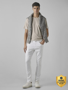 MUFTI Skinny Men White Jeans