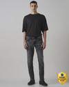 MUFTI Slim Men Dark Grey Jeans