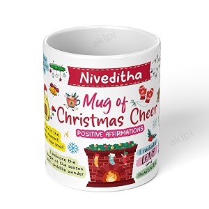 Mug of Christmas Cheer - Festive Personalized