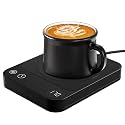 Mug Warmer, 3 Temperature Settings Coffee Mug Warmer, 2-12h Auto - Shut Off Coffee Warmer, Mug Warmer for Desk with LED Digital Display, Smart Coffee Cup Warmer for Milk, Coffee, Chocolate, Candles