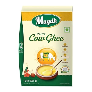 mugdh 100 pure cow ghee with good taste  naturally improves digestion and boosts immunity -1l