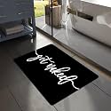 MUGINYU Get Naked Bath Mat Fun Modern