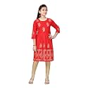 muhuratam Girl39s Cotton Regular Tunic Shirt