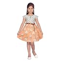 muhuratam Girls Peach Colour Frock FK-9294-PEACH-26