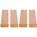 MUKHAKSHGirls Winter Woolen Beige Ankle Length Thermal