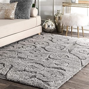 Handwoven Microfibre 3D Rug for Living Room