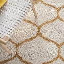 Handwoven Microfibre 3D Rug for Living Room