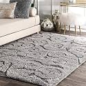 Handwoven Microfibre 3D Rug for Living Room
