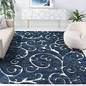 Handwoven Microfibre 3D Rug for Living Room