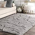 Handwoven Microfibre 3D Rug for Living Room