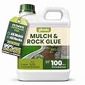 Mulch & Rock Glue for Landscaping, Pet Safe & Non-Toxic, 32 Oz