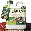Mulch & Rock Glue for Landscaping, Pet Safe & Non-Toxic, 64 Oz