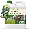 Mulch & Rock Glue for Landscaping, Pet Safe & Non-Toxic,2 Gallon