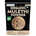 Mulethi Powder 250g Licorice Root yashtimadhu | Organic Ayurvedic Throat &amp; Digestive Wellness Herb | Glycyrrhiza Glabra Powder | Pure &amp; Chemical-Free |