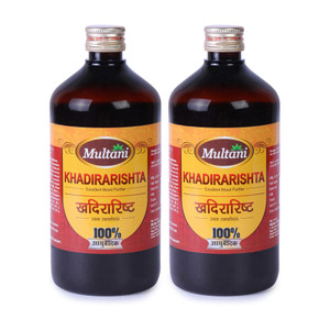 multani khadirarishta liquid useful in itching skin diseases  anemia - 900ml
