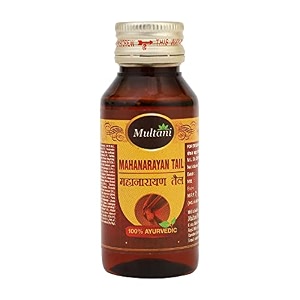 multani mahanarayan tail 60 ml pack of 2  ayurvedic pain relief oil  for joint amp muscular pain  improves joint mobility amp reparation  helps in stiffness swelling amp restricted joint movements