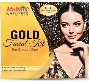 Multani Natural Gold Facial Kit Free Face