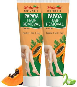 Multani Naturals Papaya Hair Removal Cream Pack