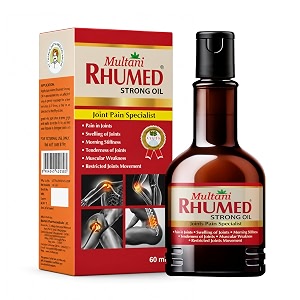 multani rhumed strong oil  ayurvedic pain relief oil  helps in stiffness swelling amp restricted joint movements  for joints pain knee pain neck pain back pain shoulder pain - 120 ml
