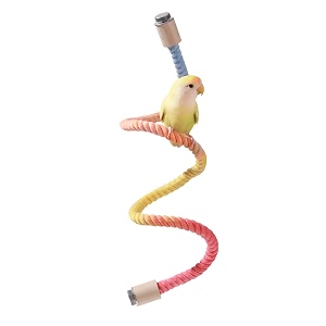 Multi-Color Rope Bird Perch Toys for Parrot