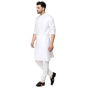 multi colored cotton plain men39s ethnic kurta only