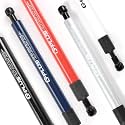 【Multi-Colored】PIT66 Lift Supports Gas Springs Props Rod, Compatible with 2007-2018 Chevy Silverado/GMC Sierra Tailgate Assist Lift Supports Gas Springs Shocks Matt Black 1Pc