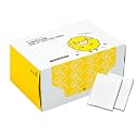 Multi Cotton Pads – 100% Pure Cotton for Makeup Removal & Skincare, 5-Layer Lint-Free Premium Korean Facial Cotton Pads, Hypoallergenic, 80 Count